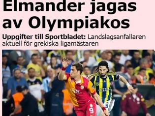 Φωτογραφία για Aftonbladet : ΣΤΟΧΟΣ ΤΟΥ ΟΛΥΜΠΙΑΚΟΥ Ο ΕΛΜΑΝΤΕΡ