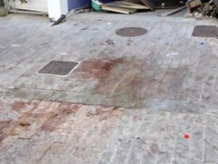 Φωτογραφία για Φωτογραφίες από το σημείο που μαχαιρώθηκε ο 20χρονος στη Κρήτη -