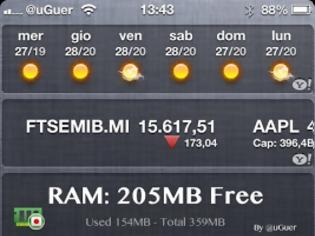 Φωτογραφία για FYAFreeRamNC for NotificationCenter: cydia Addons (NotificationCenter) free