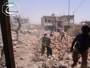 Φωτογραφία για Συρία: Υπό τον έλεγχο του στρατού το 50% της Χαλντίγια, προαστίου της Χομς