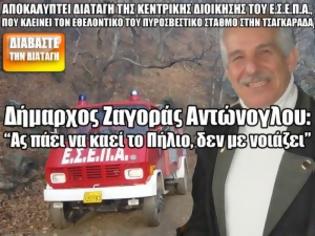 Φωτογραφία για Δήμαρχος Ζαγοράς Αντώνογλου: Ας πάει να καεί το Πήλιο, δεν με νοιάζει