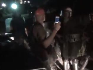 Φωτογραφία για Νέο βίντεο με τις παράνομες συλλήψεις πολιτών στον Υμηττό