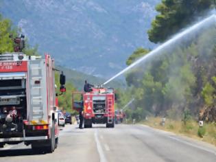 Φωτογραφία για Πυροσβεστική: Δεν καλέσαμε τη Χρυσή Αυγή στην πυρκαγιά του Μαρκόπουλου