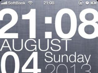 Φωτογραφία για TypographyTime for NotificationCenter: Cydia tweak new free