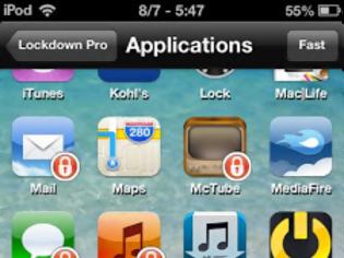 Φωτογραφία για Lockdown Pro: Cydia tweak update v3.1