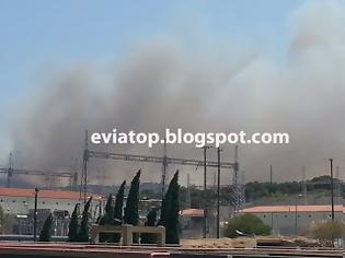 Φωτογραφία για ΤΩΡΑ: Δύο μέτωπα της φωτιάς προς τα εργοστάσια της ΔΕΗ και της ΑΓΕΤ στο Αλιβέρι!