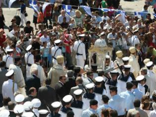 Φωτογραφία για ΜΕ ΛΑΜΠΡΟΤΗΤΑ Η ΤΗΝΟΣ ΓΙΟΡΤΑΣΕ ΤΗΝ ΚΟΙΜΗΣΗ ΤΗΣ ΘΕΟΤΟΚΟΥ