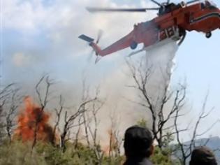 Φωτογραφία για Ανεξέλεγκτη η πυρκαγιά στη Θάσο