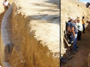 Φωτογραφία για Δείτε τον τάφο που βρέθηκε στις Σέρρες και ίσως είναι του Μεγάλου Αλεξάνδρου