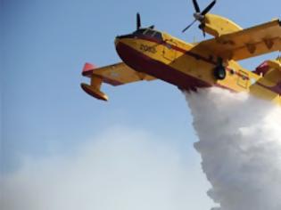 Φωτογραφία για Aναζωπυρώθηκε φωτιά στον Όλυμπο - Επιχείρηση με ελικόπτερο