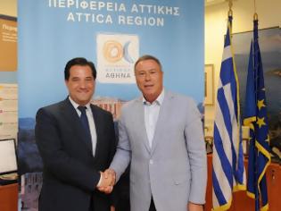 Φωτογραφία για Συνάντηση Περιφερειάρχη Αττικής, Γιάννη Σγουρού με τον Υπουργό Υγείας, κ. Άδωνι Γεωργιάδη