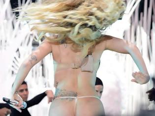 Φωτογραφία για Η Lady Gaga με string στα MTV Video Music Awards 2013