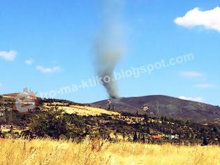 Φωτογραφία για Ανεμοστρόβιλος με αποκαΐδια μεταξύ Λειβαδειάς -Διστόμου