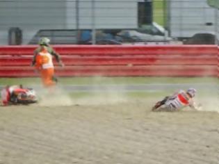 Φωτογραφία για MotoGP: Παρολίγον τραγικό ατύχημα στο Silverstone (VIDEO)