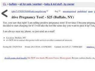 Φωτογραφία για ΦΩΤΟ-Πουλάνε στο διαδίκτυο θετικά τεστ εγκυμοσύνης