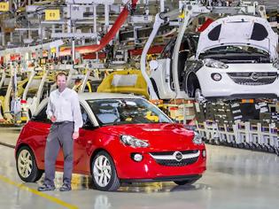 Φωτογραφία για Η Opel Επενδύει οκτώ Εκατομμύρια Ευρώ Επιπλέον στην Παραγωγή του ADAM