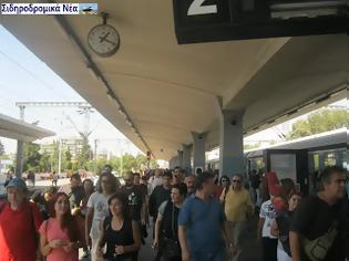 Φωτογραφία για Έφτασε στην Θεσσαλονίκη το τρένο της διαμαρτυρίας
