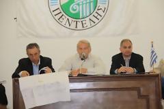 Ενημέρωση κατοίκων για τα δασικά από το Δήμαρχο Πεντέλης