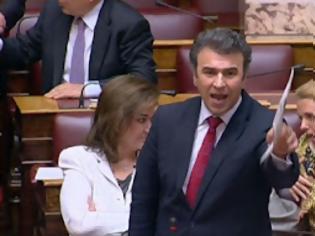 Φωτογραφία για Χαμός στη Βουλή με την (ν)τροπολογία για την παράνομη επιχορήγηση των κομμάτων  [VIDEO]