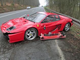 Φωτογραφία για Σκατζόχοιρος διέλυσε Ferrari!!!