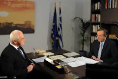 Πρωθυπουργός «ο αρχηγός του πρώτου κόμματος», λέει ο Αντ.Σαμαράς
