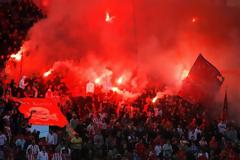 Με κόσμο στα Γιάννινα ο Ολυμπιακός