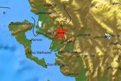 Σεισμική δόνηση 3,9 Ρίχτερ στους Φιλιάτες Θεσπρωτίας