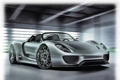Porsche 918 Spyder concept car