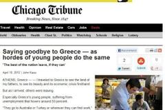 Chicago Tribune: Ο Έλληνας δημοσιογράφος που επέστρεψε στην πατρίδα