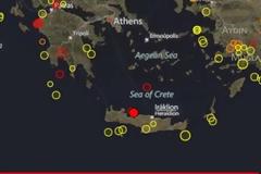 Σεισμική δόνηση βορειοανατολικά του Ρεθύμνου