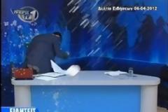 Οι δηλώσεις του ... γιαουρτωμένου δημοσιογράφου