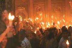 ΟΙ ΠΡΩΤΕΣ ΕΙΚΟΝΕΣ ΑΠΟ ΤΗΝ ΑΦΗ ΤΟΥ ΑΓΙΟΥ ΦΩΤΟΣ