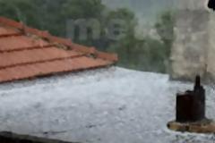 Με.. χαλάζι σούβλισαν τον οβελία στην Αρχαία Ολυμπία (βίντεο)