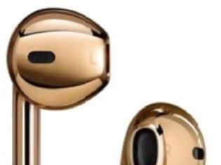 Φωτογραφία για Ακουστικά της Apple  από χρυσό για καλό σκοπό