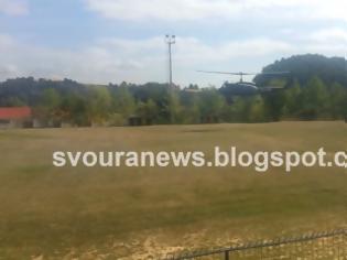 Φωτογραφία για ΚΑΣΤΟΡΙΑ - Δείτε βίντεο με τα στρατιωτικά ελικόπτερα που προσγειώθηκαν στο γήπεδο Διποταμίας