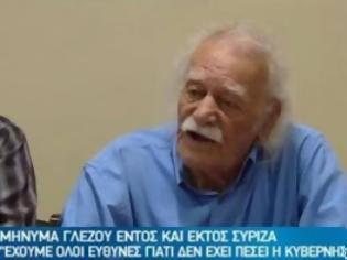 Φωτογραφία για Γλέζος:Ευθυνόμαστε όλοι που δεν έχει πέσει ακόμα η κυβέρνηση