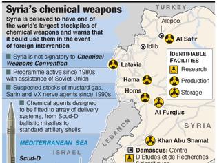 Φωτογραφία για Wall Street Journal: η Δαμασκός κρύβει τα χημικά όπλα