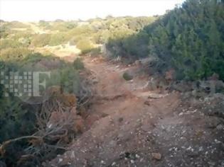 Φωτογραφία για Παράνομη διάνοιξη δρόμου από Ελαφονήσι μέχρι Κριό καταστρέφει δασική έκταση