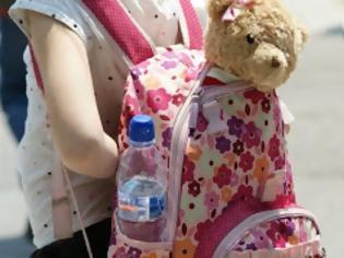 Φωτογραφία για Βλάβες στη σπονδυλική στήλη προκαλεί η βαριά σχολική τσάντα