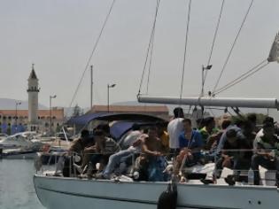 Φωτογραφία για Ζάκυνθος: σκάφος με 25 λαθρομετανάστες εντοπίστηκε στο νησάκι Μαραθίας, στον κόλπο του Λαγανά