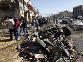 Φωτογραφία για Ιράκ: Τουλάχιστον 50 νεκροί και 60 τραυματίες από εκρήξεις παγιδευμένων αυτοκινήτων σε κηδεία