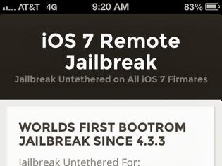 Φωτογραφία για Το πρώτο jailbreak στο ios 7