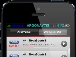 Φωτογραφία για Nova GO: AppStore free...Δείτε Nova TV χωρίς καμιά επιπλέον επιβάρυνση από την συσκευή σας iphone/ipad