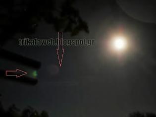 Φωτογραφία για Άγνωστα αντικείμενα καταγράφηκαν στα Τρίκαλα να αιωρούνται στον ουρανό!