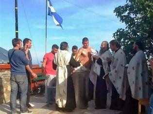 Φωτογραφία για 3620 - Βάπτιση Γερμανού σε Αγιορειτικό Κελλί