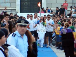 Φωτογραφία για Την Φλόγα των Χειμερινών Ολυμπιακών Αγώνων υποδέχτηκε η πόλη της Τρίπολης