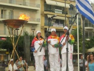 Φωτογραφία για Δείτε βίντεο από την Ολυμπιακή Φλόγα που άναψε στο Αγρίνιο