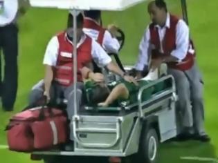 Φωτογραφία για Δείτε τραυματισμό ποδοσφαιριστή που σόκαρε συμπαίκτες και αντιπάλους!