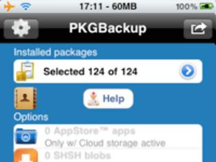 Φωτογραφία για PkgBackup: Cydia tweak update v 5.3.10