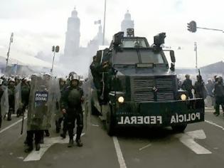 Φωτογραφία για Μεξικό: Σοβαρά επεισόδια διαδηλωτών και αστυνομίας